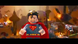 THE LEGO MOVIE (2014) SUPERMAN BUBBLE GUM SUPER SECRET POLICE