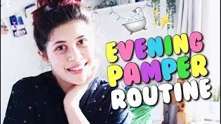 SPRING EVENING PAMPER ROUTINE 🛁 | FRANALIBI