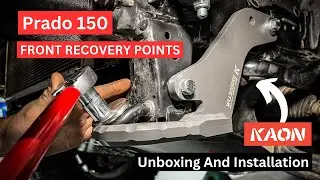 KAON front recovery points | Prado 150 | FJ Cruiser | installation