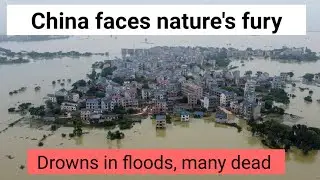 Flood in China (2020) amidst Covid pandemic.