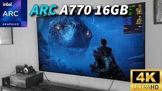 Бог войны Рангнарек | Arc A770 16 ГБ | LG OLED 65CX 65 дюймов