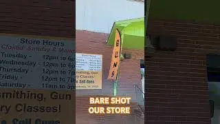 Bare Shot Gun & Ammo Retail Store #gunculture #pewpewlife #gastonia