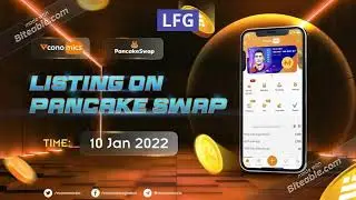 Vconomics Pancake Swap Listing!!! LFG