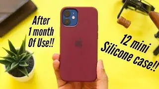 Обзор силиконового чехла на iPhone 12 mini после 1 месяца использования!