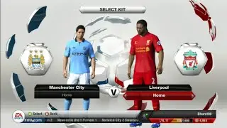 FIFA 13: Manchester City vs Liverpool, League Game 32
