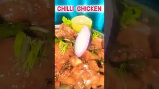 Tried street Style Chilli Chicken #food #shorts #chillichicken #chicken #garlic #nowreenshahvlogs