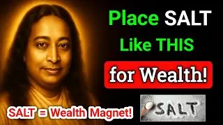 Place SALT in Your Room Like THIS for Rapid Financial Growth | Yogananda's Secret 