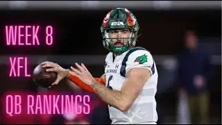 XFL Week 8 Quarterback Rankings: Tiano lands on IR, While Dormady Falls