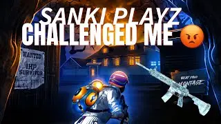 🔥✅𝙎𝘼𝙉𝙆𝙄 𝙋𝙇𝘼𝙔𝙕 challenged me 1v1 rage mode activated😡 #sankiplayz#bgmi #1v1