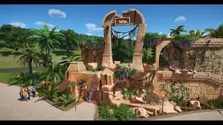 Planet Coaster Temple Ruins River Ride