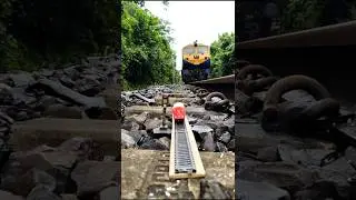 Real Train vs Miniature Wagon on Track | Indian Railways WDG4D Locomotive