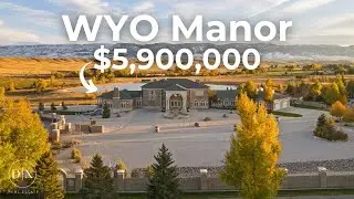 Tour a $5.9M Wyoming Mega Mansion | 22,000 Sq Ft Luxury Estate in Wyoming | Welcome to Wyo Manor