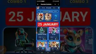 Hamster Kombat Game Dev Daily Combo | 25 January Hamster Kombat Daily Combo | Hamster Daily Combo