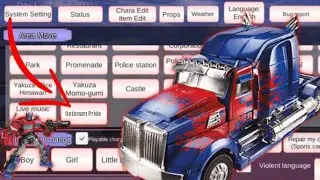 Konsep Map Baru Mobil Optimum Pride Di Sakura School Simulator @TukanGGaming
