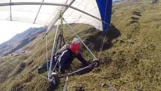 Wherein David Hang glides