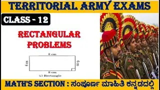 TA-12 | Territorial Army 2025 Complete Preparation in Kannada | Maths | Science | GK | Pattern