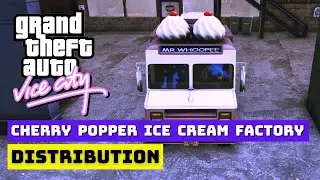 Cherry Popper Ice Cream Factory Distribution | GTA Vice City | 4K Ultra Graphics