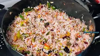 Sprouts తో High Protein Healthy meal plate recipe | Fiber Rich &Protein Rich Rice |weightloss recipe