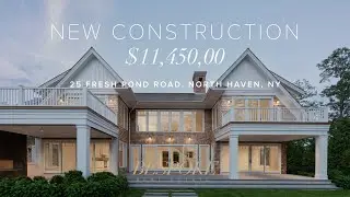 $11,450,000 New Construction with Water Views in North Haven