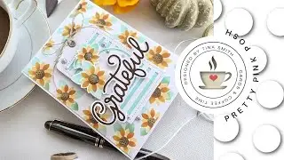 Pretty Pink Posh IG Hop | Layered Sunflowers Card