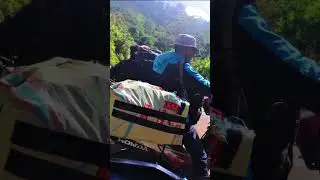 Motorcycle POV #06 | Tough Mountain Terrain Ride in Sumatra