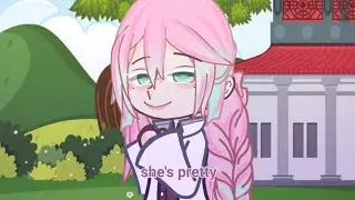 she's pretty .. [ mitsuri ] obanai ] obamitsu ]sanemi ) Gacha club meme || demon slayer) hashiras