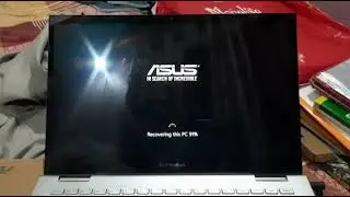 Asus Vivobook flip 14 TP470EA Unable to Reset and recovery stuck at 90%