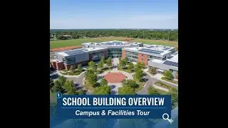 Discover Our School Campus | Beautiful Infrastructure & Learning Spaces OR  view of school building