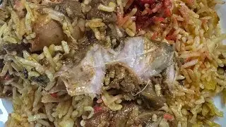 Final look of mutton biryani!