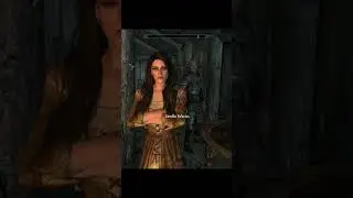 Skyrim ٠ Sorry Faendal couldn't resist 😂 #skyrim
