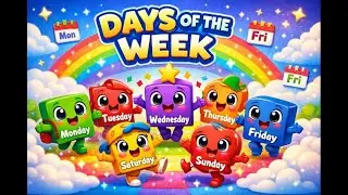 Days of the Week Song for Kids | Learn Week Days in Roman Urdu | Fun Learning Song | Anaya Story Hub