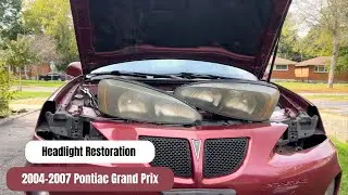 See Clearly at Night: DIY Headlight Cleaning Tutorial for Pontiac Grand Prix Owners!