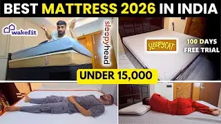 Top 3 Best Ortho Mattresses Under ₹15,000 In India | Best mattress 2026 in India
