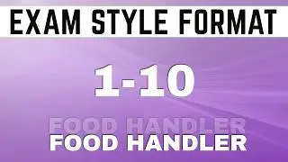 Вопросы 1&ndash;10 к экзамену ServSafe Food Handler | Обучение и практика (2026)