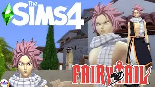 NATSU THE SIMS 4 CAS NATSU DRAGNEEL FAIRY TALI CHARACTOR
