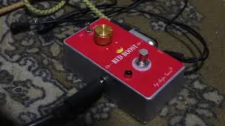 Red Boost / Teble Booster/ Rangemaster by Mojo Gear Fx