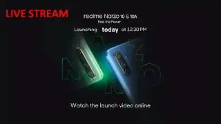 Realme Narzo Live Launch Event | Realme Narzo Series | Narzo 10 & Narzo 10A | Realme 2020 |