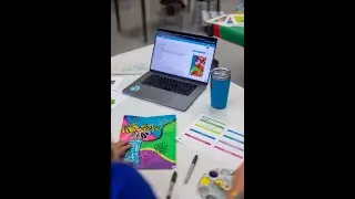 An Art Lesson Idea for Spring 🌷