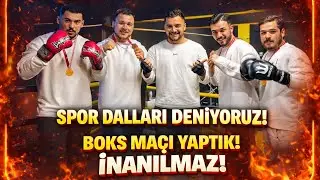 SPOR DALLARINI DENİYORUZ BÖLÜM 1 BOKS MAÇI YAPTIK !!!