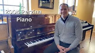 2004 Refurbished Mahogany Perzina Piano