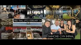WENT TO CHECK OUT THE NEW GYM IN IMPHAL | DIAMOND GYM | AYANGPALI | MANIPUR | MANIPURI VLOG |