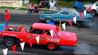 Step Back in Time To 1960’s Out-A-Sight Drags Vintage and Classic Cars at Great Lakes Dragway