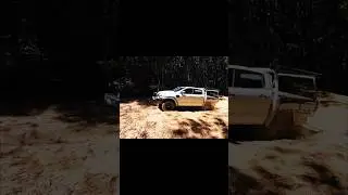 Bog holes! #4x4 #automobile #australia #bush #bogged ##4wd #4wding #4wdadventure #shorts #short #fyp