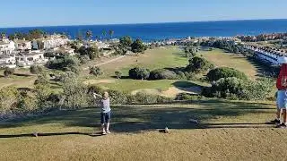 La Duquesa Golf 17th hole. Part 1 #golf  #juniorgolfer #golfswing