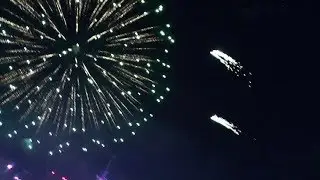 AZZA & SONNY OF AZAEROSPORTS RC DISPLAY TEAM NIGHT / PYROS FLIGHT AT WESTON - 2017