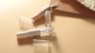 Custom 1 5ml Dual empty lip gloss and eyeliner packaging