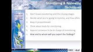 A 5 5 Monitoring and Reviewing Techniques