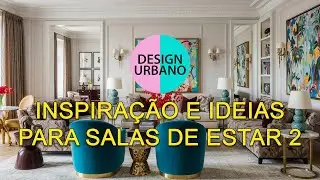 Design Urbano Inspira&ccedil;&atilde;o e Ideias para Salas de Estar 2