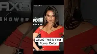 Olive? THIS Is Your Power Color! #olive #oliveskin #red #beauty #makeup #milakunis #gemmachan