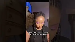 first impression on makeup by Mario foundation